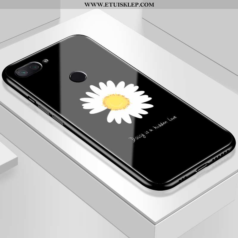 Obudowa Xiaomi Mi 8 Lite Moda All Inclusive Futerał Czarny Sztuka Szkło Lustro Tanie
