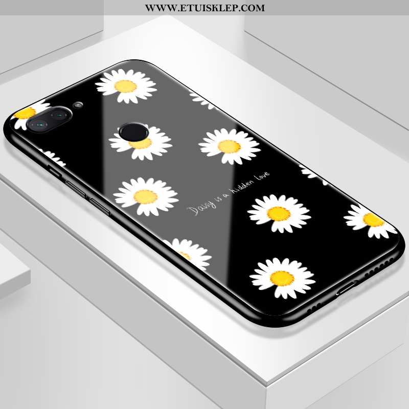 Obudowa Xiaomi Mi 8 Lite Moda All Inclusive Futerał Czarny Sztuka Szkło Lustro Tanie