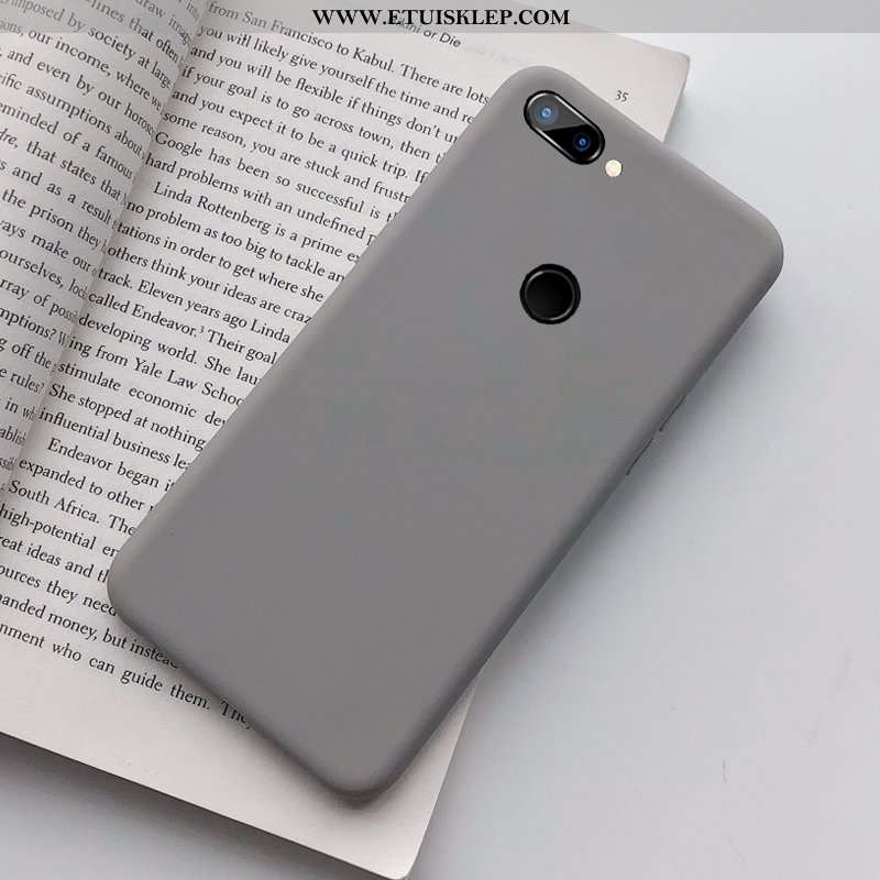 Obudowa Xiaomi Mi 8 Lite Nubuku Proste Zielony Jednolity Kolor Świeży Telefon Komórkowy Młodzież Spr