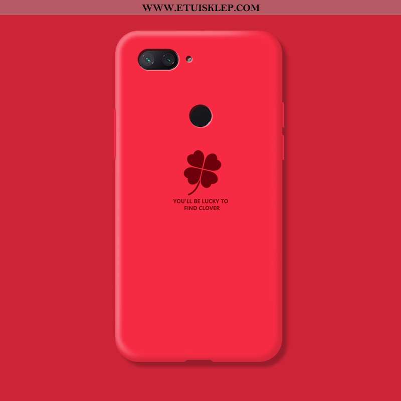 Obudowa Xiaomi Mi 8 Lite Silikonowe Zielony Kreatywne Mały Telefon Komórkowy Czerwony Futerał Sprzed