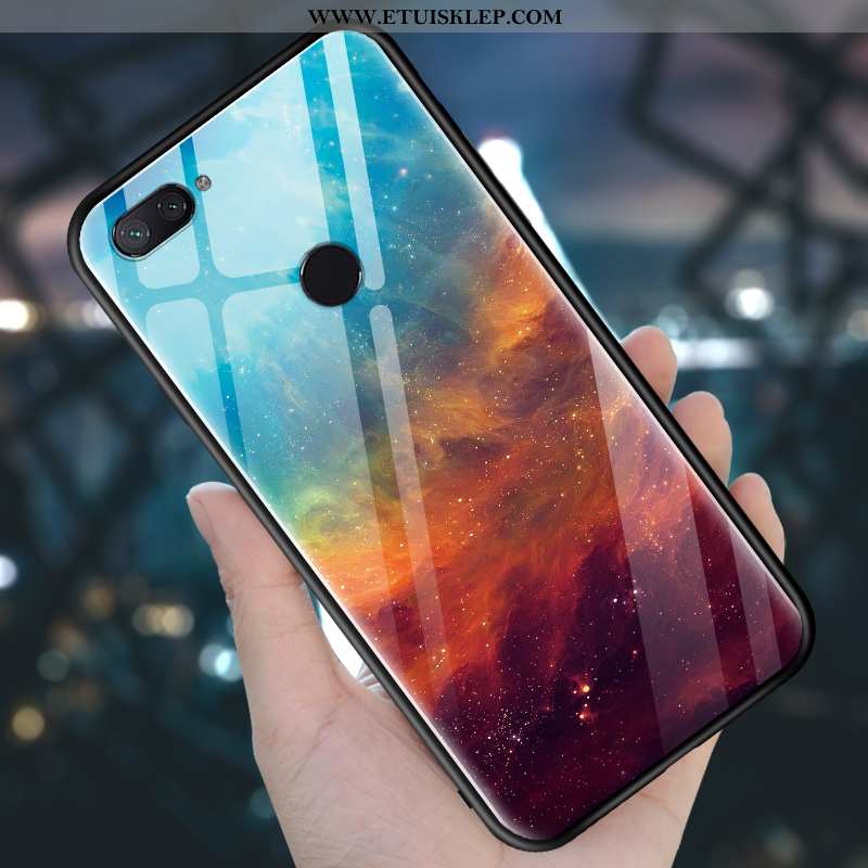 Obudowa Xiaomi Mi 8 Lite Trendy Futerał Szkło Jasny Etui Purpurowy Młodzież Online