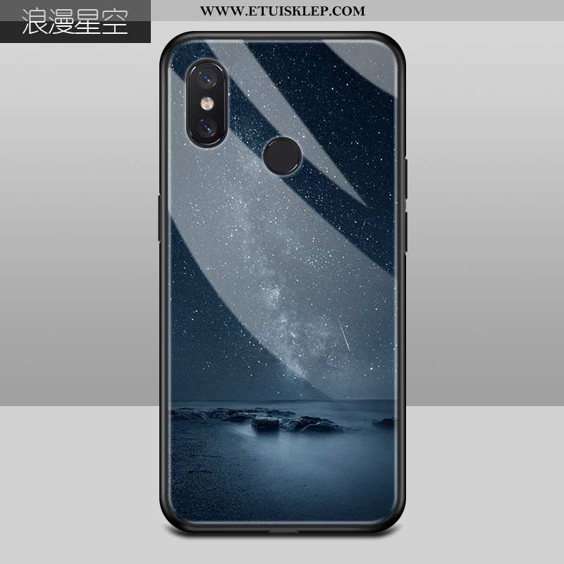 Obudowa Xiaomi Mi 8 Szkło Trendy Futerał Lustro Czerwony Netto Telefon Komórkowy Młodzież Oferta