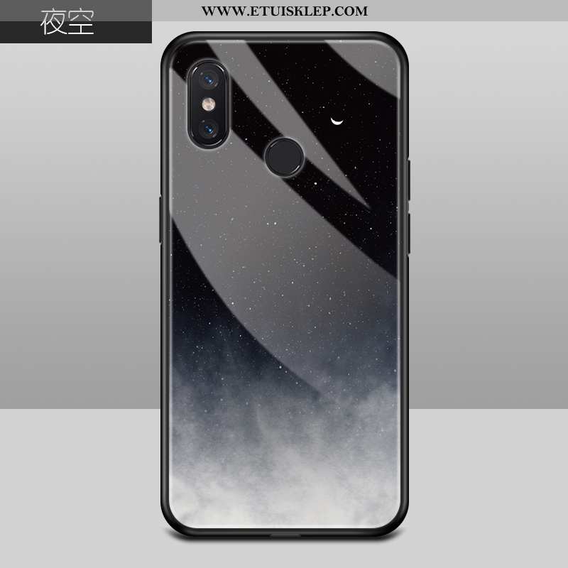 Obudowa Xiaomi Mi 8 Szkło Trendy Futerał Lustro Czerwony Netto Telefon Komórkowy Młodzież Oferta