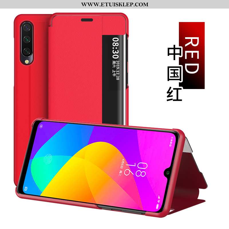 Obudowa Xiaomi Mi 9 Lite Kreatywne Czerwony Pokrowce Moda Skórzane Etui Anti-fall All Inclusive Tani