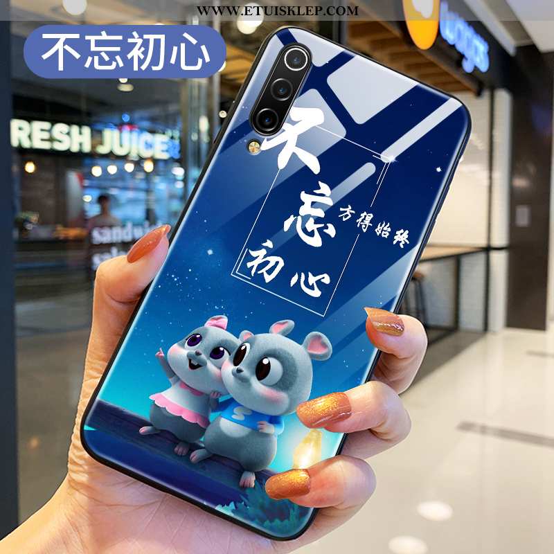 Obudowa Xiaomi Mi 9 Lite Kreskówka Czerwony Netto Osobowość Szkło Trudno Super Mały Sklep