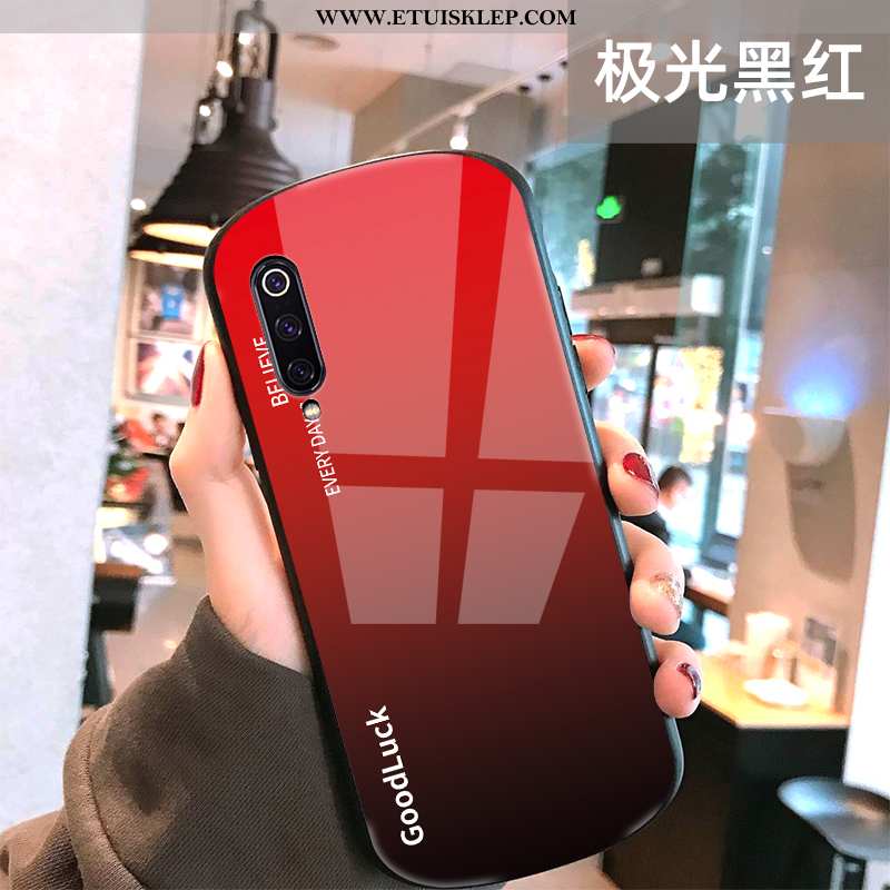 Obudowa Xiaomi Mi 9 Szkło Czerwony Netto Mały Osobowość Futerał Europa Lustro Tanie