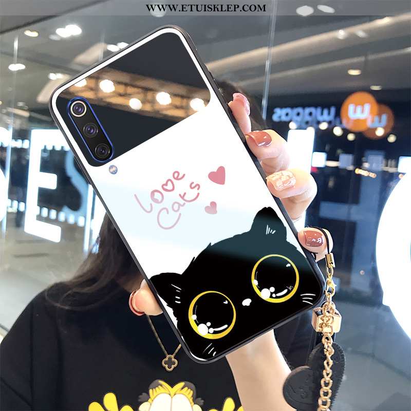 Obudowa Xiaomi Mi 9 Wiszące Ozdoby Czarny Telefon Komórkowy Mały Anti-fall Piękny Etui Kup