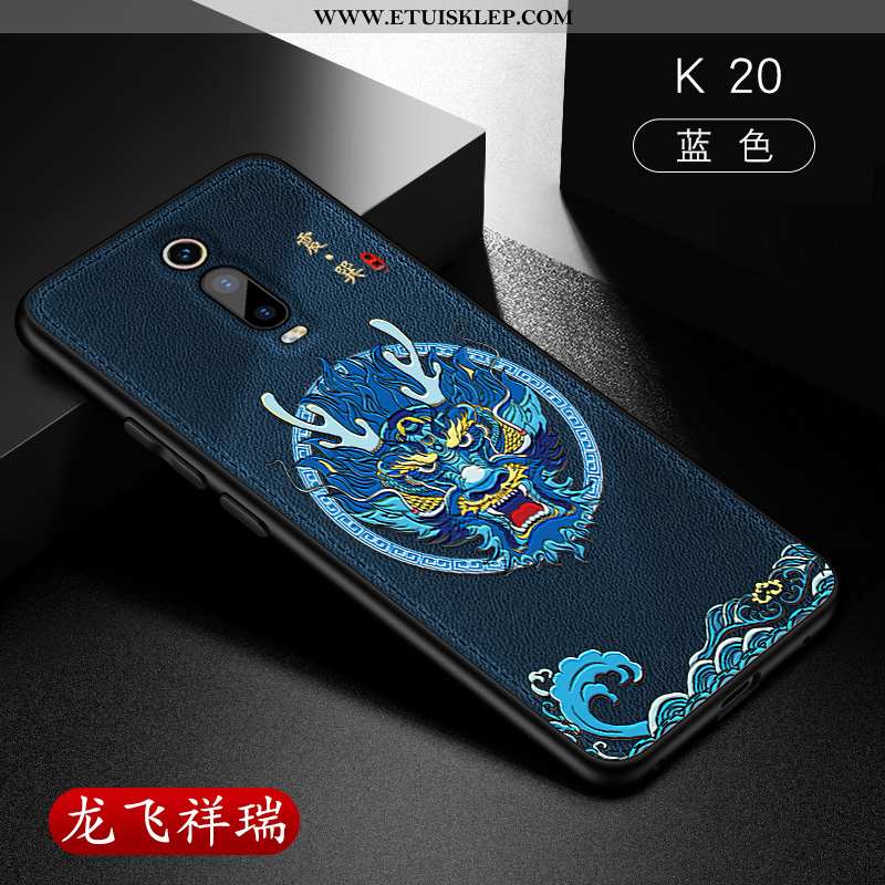 Obudowa Xiaomi Mi 9t Cienkie Chiński Styl Proste Anti-fall Trendy Futerał Relief Sklep