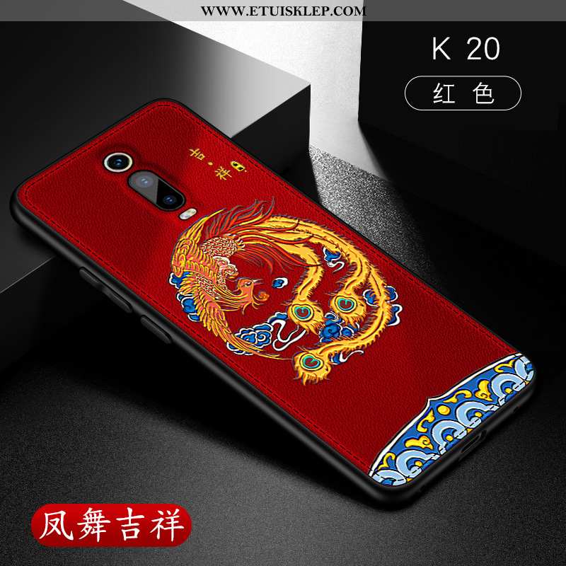 Obudowa Xiaomi Mi 9t Cienkie Chiński Styl Proste Anti-fall Trendy Futerał Relief Sklep