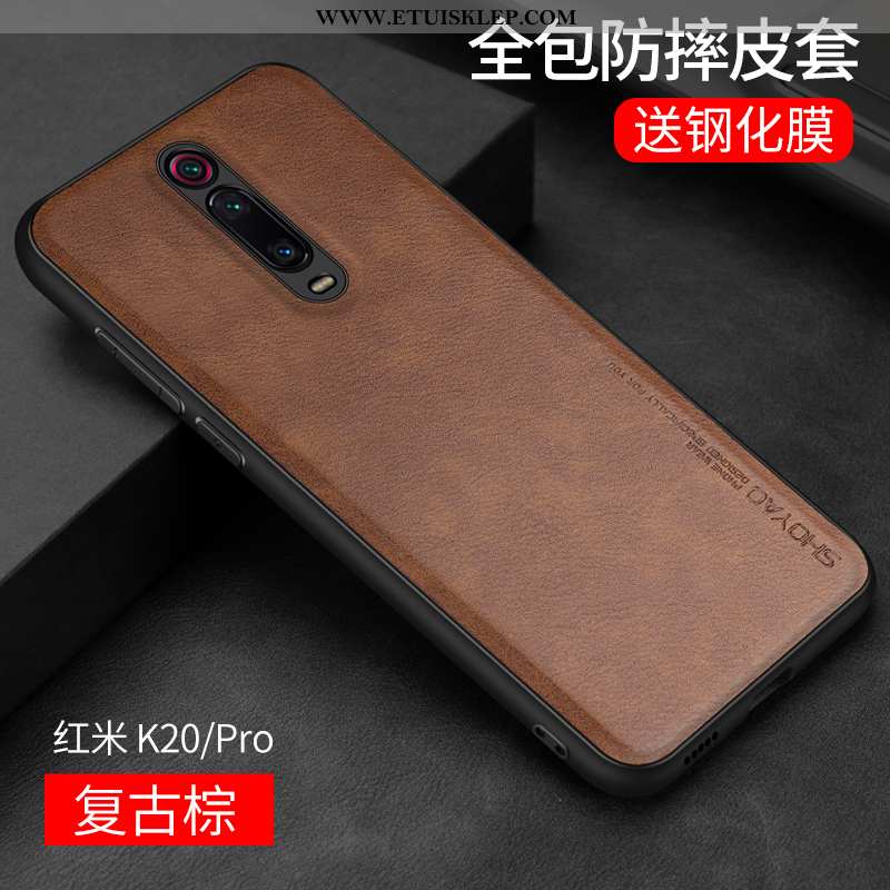 Obudowa Xiaomi Mi 9t Cienkie Telefon Komórkowy Ochraniacz Super Trendy Skórzane Etui All Inclusive T