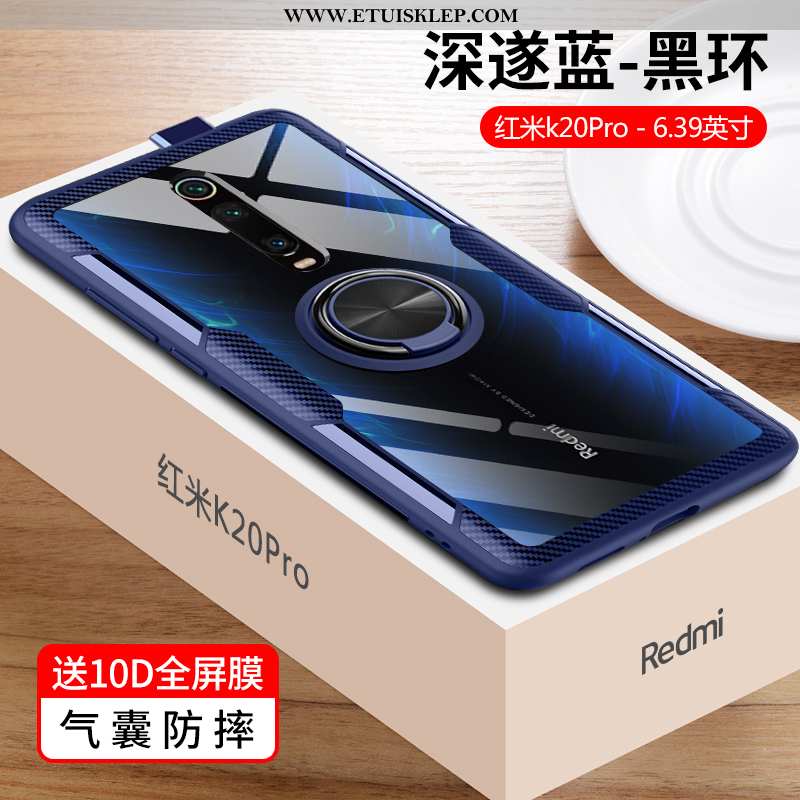 Obudowa Xiaomi Mi 9t Pro Ochraniacz Przezroczysty Trendy Czerwony Anti-fall Trudno Etui Tanie