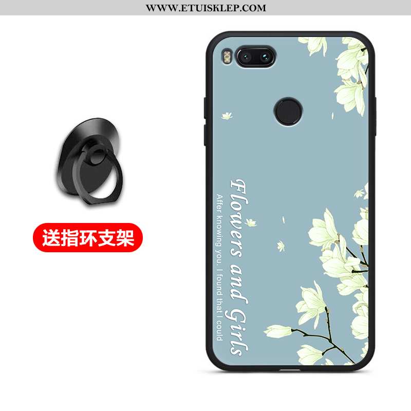 Obudowa Xiaomi Mi A1 Miękki Ochraniacz Mały Etui Czarny Nubuku Trendy Oferta