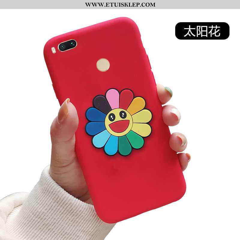 Obudowa Xiaomi Mi A1 Ochraniacz Futerał Mały Etui All Inclusive Czerwony Osobowość Tanie