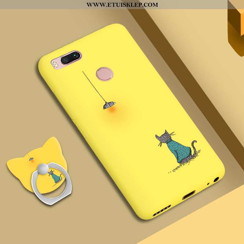 Obudowa Xiaomi Mi A1 Silikonowe Piękny Futerał Jednolity Kolor Mały Kreatywne Żółty Sklep