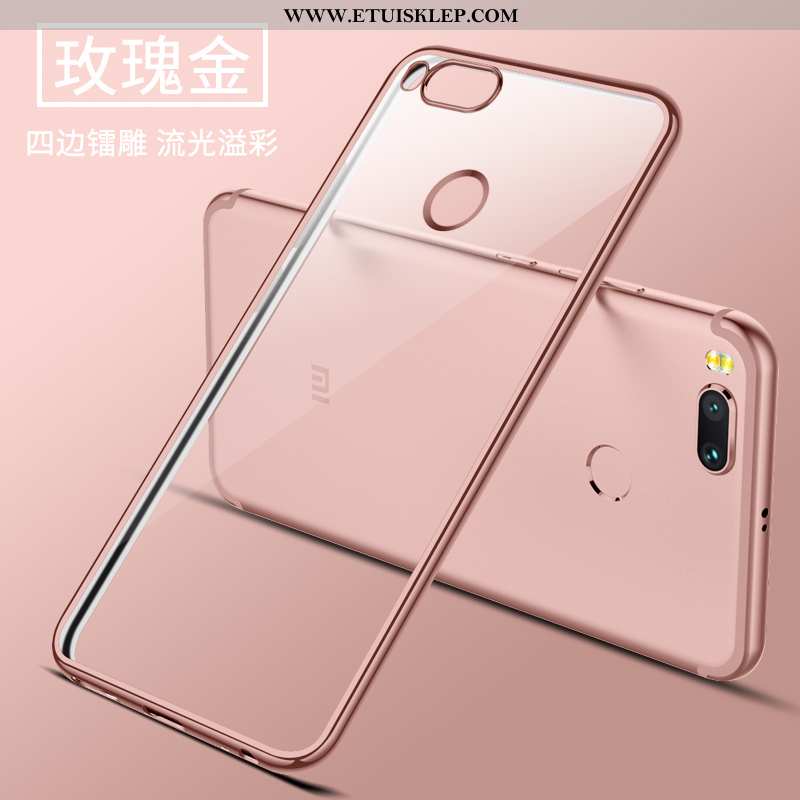 Obudowa Xiaomi Mi A1 Super Telefon Komórkowy Anti-fall Mały Poszycie Miękki Złoto Sklep