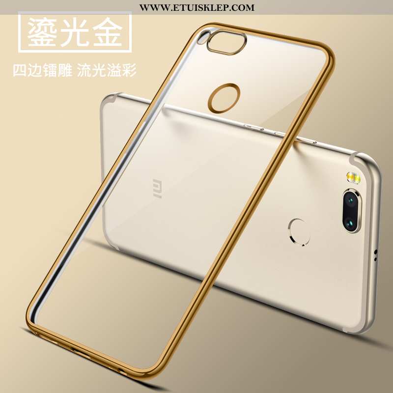 Obudowa Xiaomi Mi A1 Super Telefon Komórkowy Anti-fall Mały Poszycie Miękki Złoto Sklep