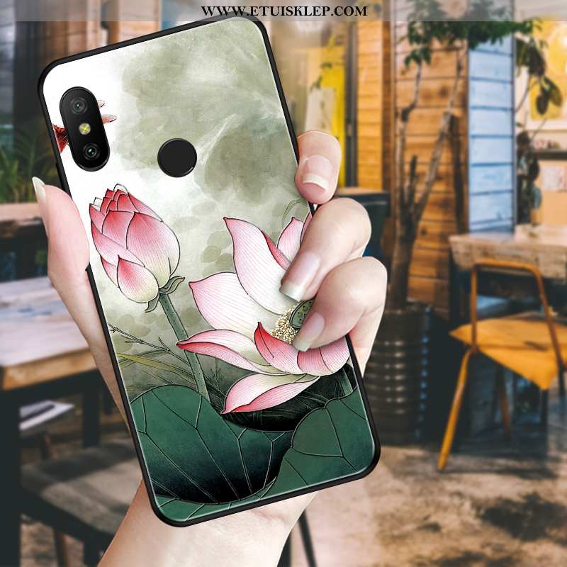 Obudowa Xiaomi Mi A2 Lite Kreatywne Czerwony Miękki Futerał Anti-fall Trendy Chiński Styl Tanie