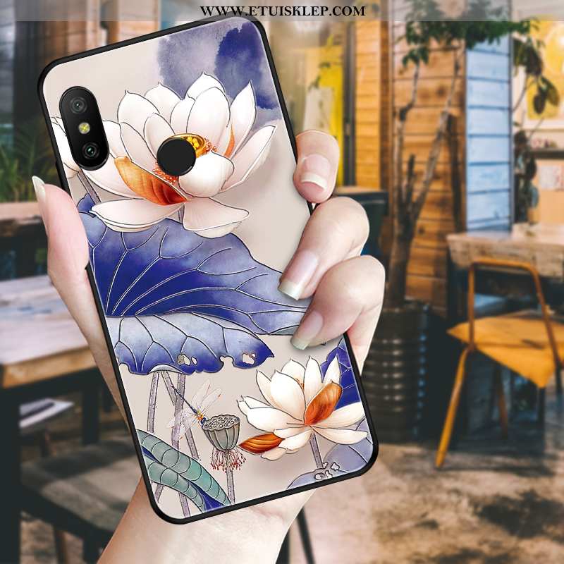 Obudowa Xiaomi Mi A2 Lite Kreatywne Czerwony Miękki Futerał Anti-fall Trendy Chiński Styl Tanie