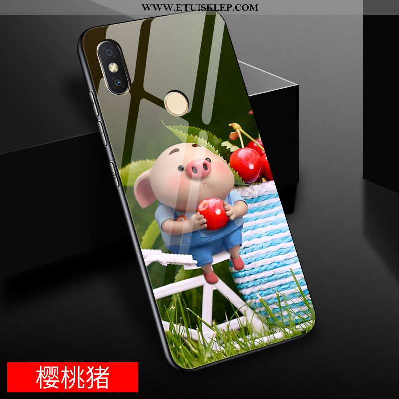 Obudowa Xiaomi Mi A2 Lite Moda Anti-fall Piękny Niebieski Czerwony Telefon Komórkowy All Inclusive K