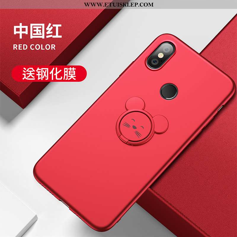 Obudowa Xiaomi Mi A2 Osobowość Młodzież Ochraniacz Czerwony Rat Mały Proste Sklep