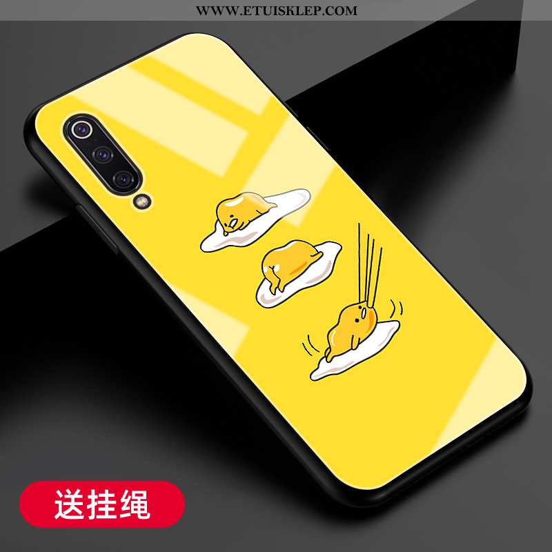 Obudowa Xiaomi Mi A3 Ochraniacz Wiszące Ozdoby Żółty Trendy Silikonowe Telefon Komórkowy Futerał Onl