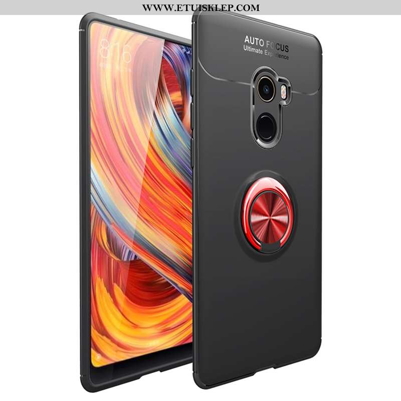 Obudowa Xiaomi Mi Mix 2 Miękki Magnetyzm Anti-fall Mały Ring Czarny Wspornik Kupię