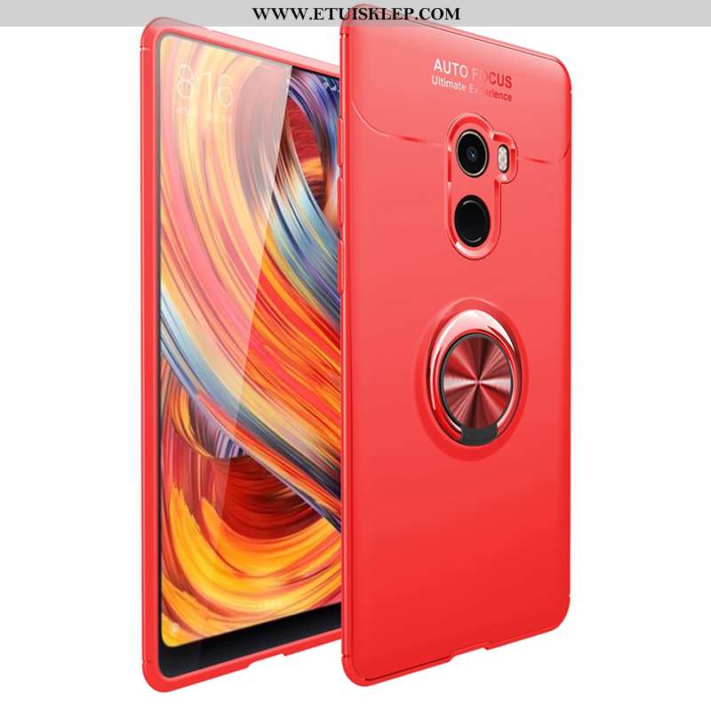 Obudowa Xiaomi Mi Mix 2 Miękki Magnetyzm Anti-fall Mały Ring Czarny Wspornik Kupię