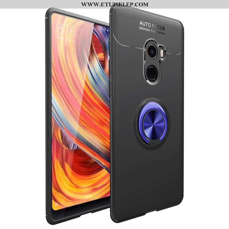 Obudowa Xiaomi Mi Mix 2 Miękki Magnetyzm Anti-fall Mały Ring Czarny Wspornik Kupię