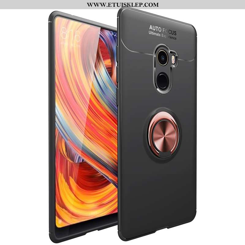 Obudowa Xiaomi Mi Mix 2 Miękki Magnetyzm Anti-fall Mały Ring Czarny Wspornik Kupię