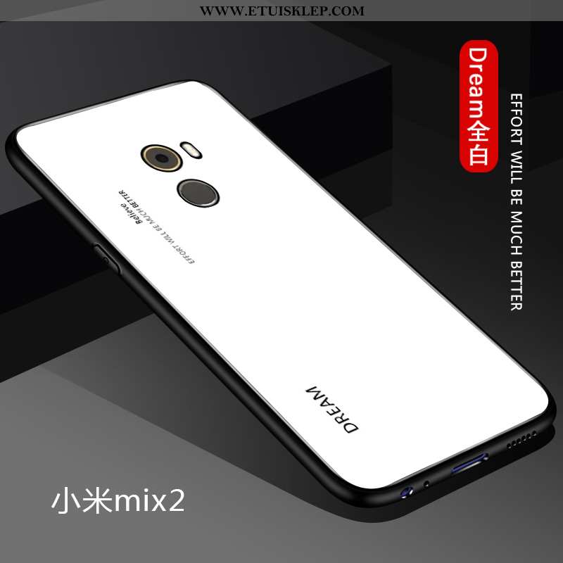 Obudowa Xiaomi Mi Mix 2 Szkło Trudno Niebieski Proste Futerał Telefon Komórkowy Silikonowe Tanie