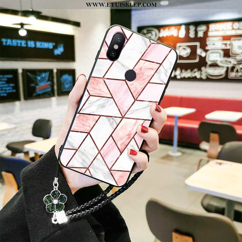 Obudowa Xiaomi Mi Mix 3 Kreatywne Silikonowe Etui Ochraniacz Czerwony All Inclusive Geometria Kup