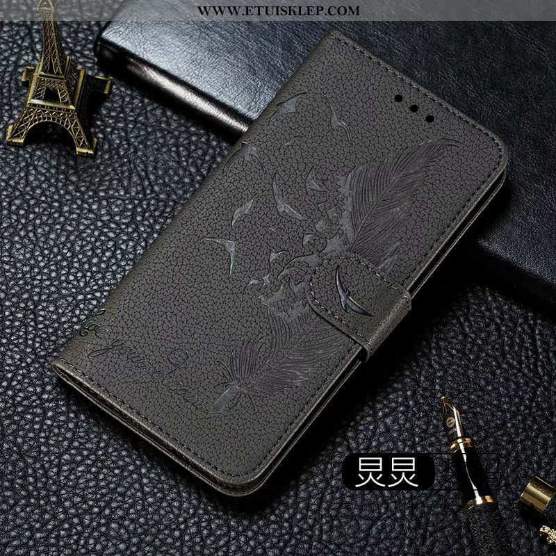 Obudowa Xiaomi Mi Note 10 Skórzane Etui Mały Futerał Telefon Komórkowy Ochraniacz Pokrowce Karta Tan