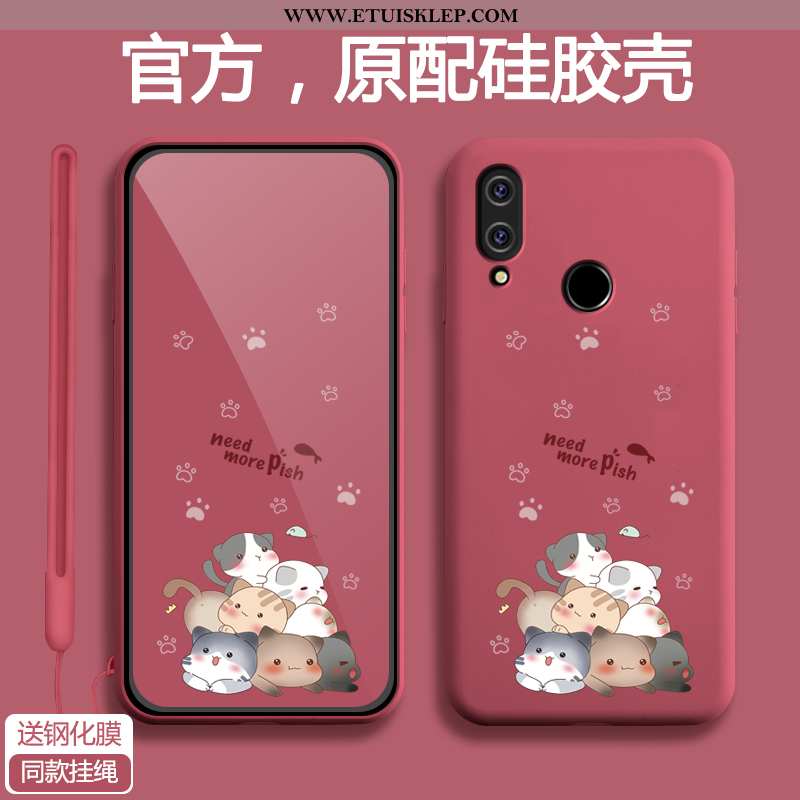 Obudowa Xiaomi Redmi 7 Cienkie Etui Czerwony Futerał All Inclusive Anti-fall Nowy Sprzedam