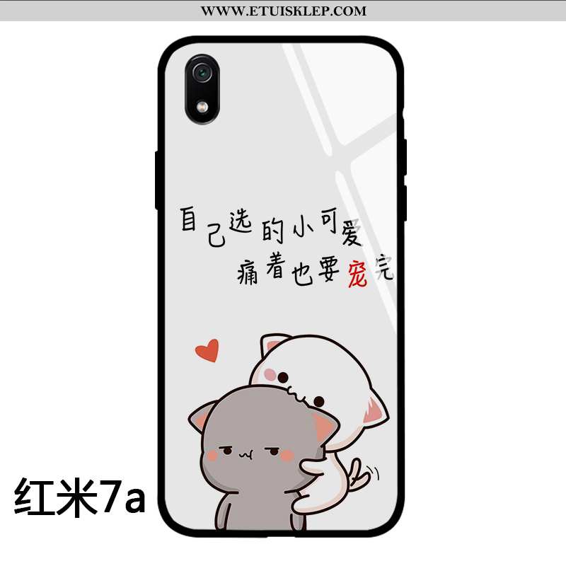 Obudowa Xiaomi Redmi 7a Kreskówka Futerał Telefon Komórkowy Osobowość Wiatr Szkło Zakochani Tanie