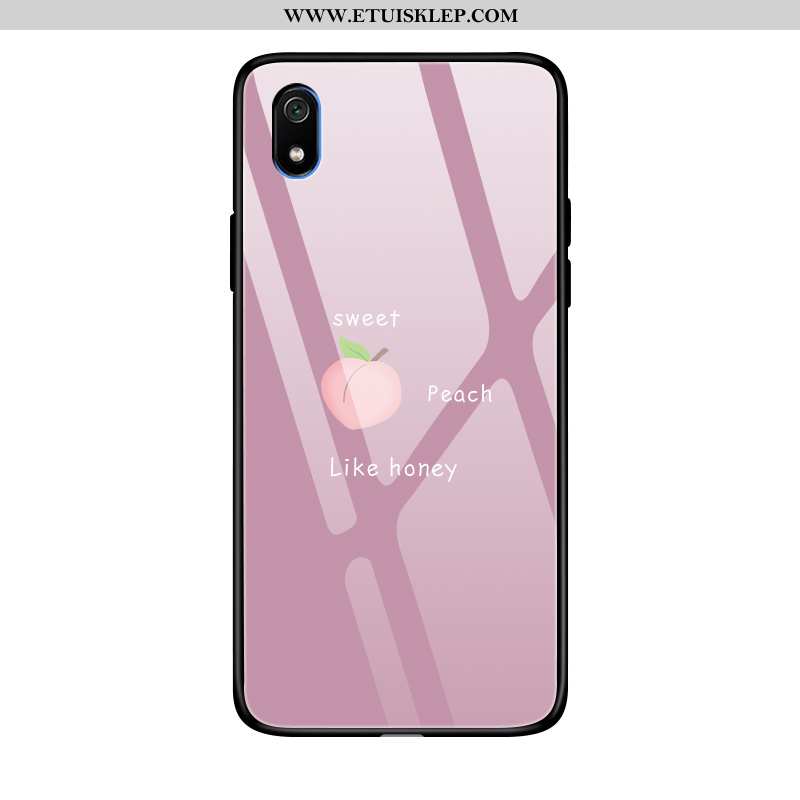 Obudowa Xiaomi Redmi 7a Ochraniacz Proste Czerwony Etui Moda Czerwony Netto Anti-fall Tani