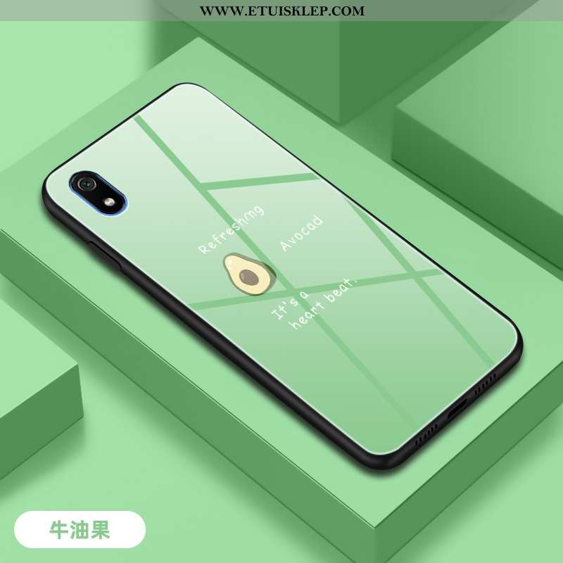 Obudowa Xiaomi Redmi 7a Ochraniacz Proste Czerwony Etui Moda Czerwony Netto Anti-fall Tani