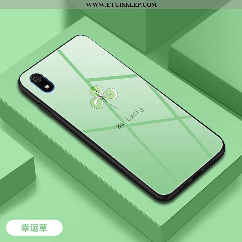 Obudowa Xiaomi Redmi 7a Ochraniacz Proste Czerwony Etui Moda Czerwony Netto Anti-fall Tani