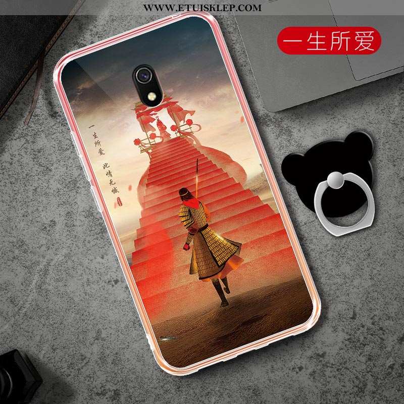 Obudowa Xiaomi Redmi 8a Piękny Moda Świeży Mały Czerwony Netto Czerwony Kreskówka Kup