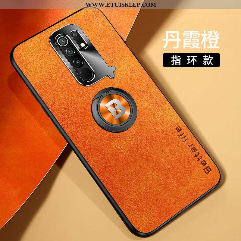 Obudowa Xiaomi Redmi 9 Kreatywne Super Nubuku Mały Pomarańczowy Miękki Czerwony Sprzedam