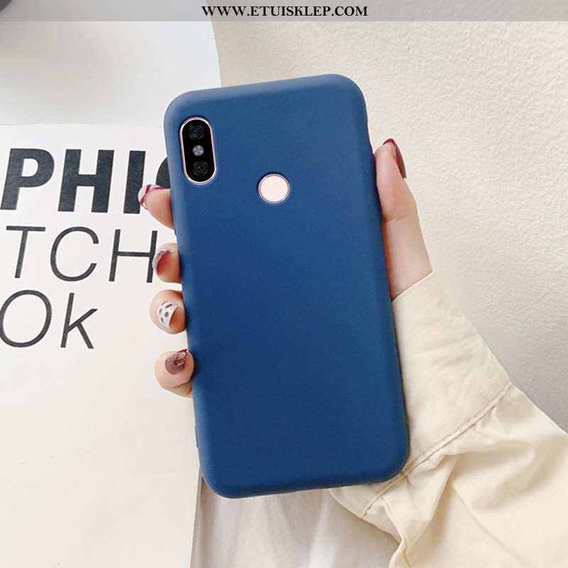 Obudowa Xiaomi Redmi Note 6 Pro Osobowość Zielony All Inclusive Silikonowe Anti-fall Szkło Hartowane