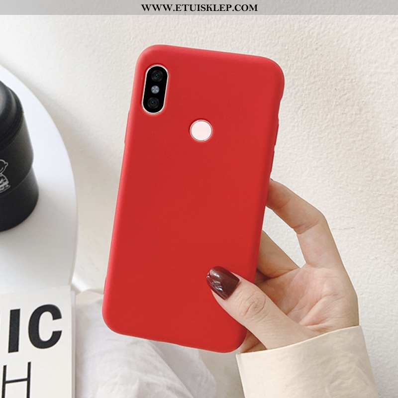 Obudowa Xiaomi Redmi Note 6 Pro Osobowość Zielony All Inclusive Silikonowe Anti-fall Szkło Hartowane