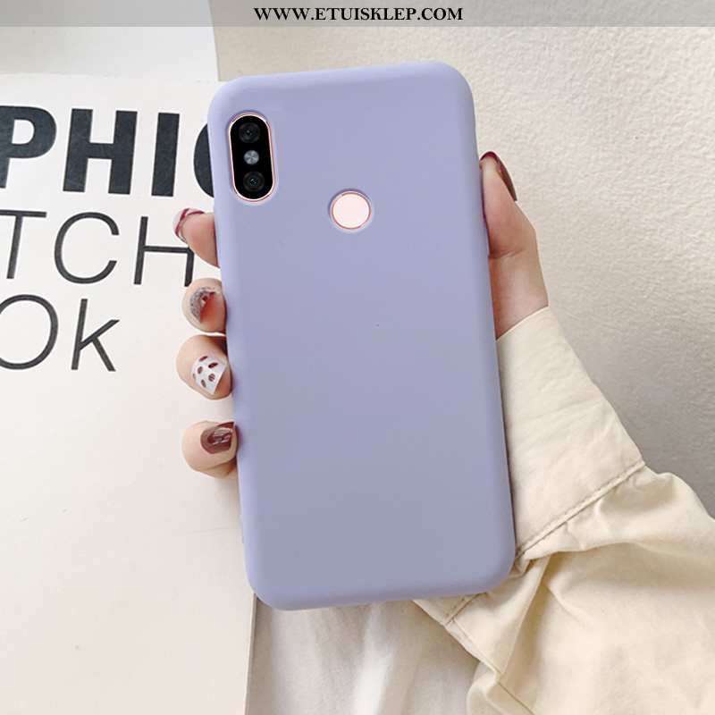 Obudowa Xiaomi Redmi Note 6 Pro Osobowość Zielony All Inclusive Silikonowe Anti-fall Szkło Hartowane