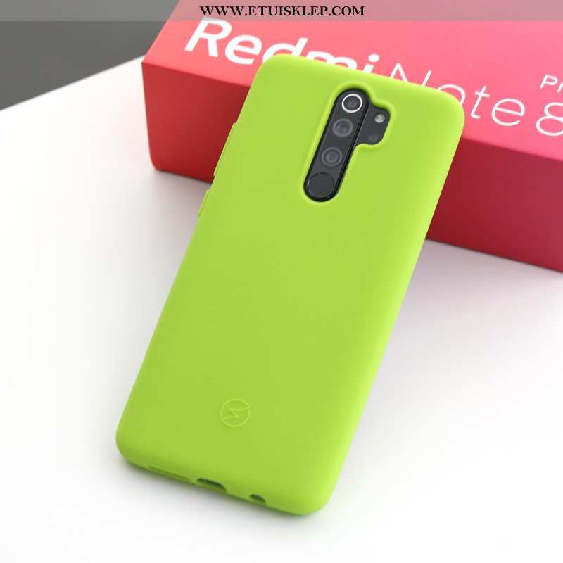 Obudowa Xiaomi Redmi Note 8 Pro Silikonowe Etui Szary Futerał Telefon Komórkowy Antypoślizgowe All I