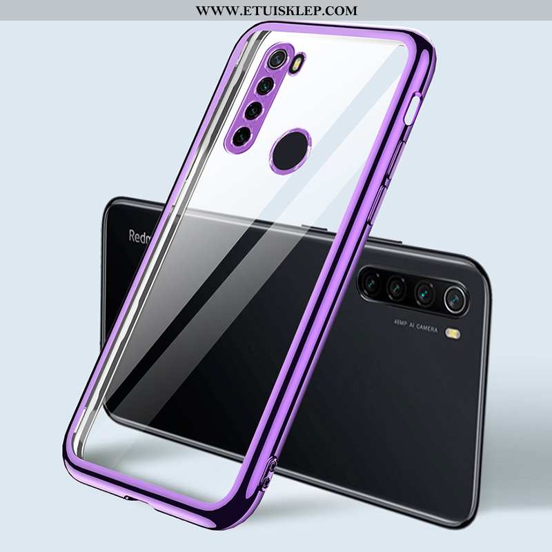 Obudowa Xiaomi Redmi Note 8t Miękki All Inclusive Purpurowy Cienkie Telefon Komórkowy Mały Trendy Ta