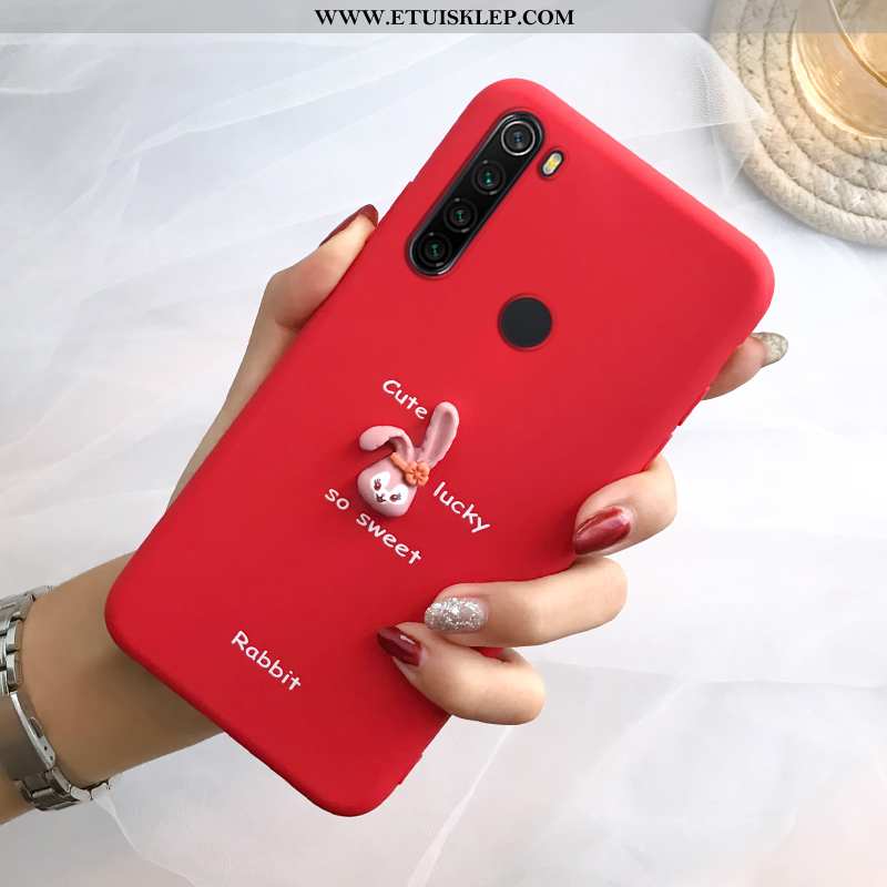 Obudowa Xiaomi Redmi Note 8t Piękny Telefon Komórkowy Miękki Czerwony Anti-fall Etui Kreskówka Kup