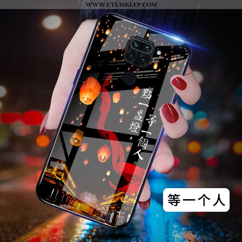 Obudowa Xiaomi Redmi Note 9 Cienkie Anti-fall Czarny Super Futerał Etui Telefon Komórkowy Tanie