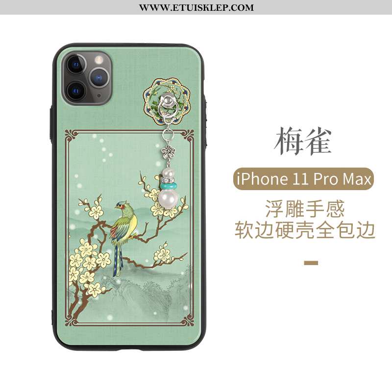 Obudowa iPhone 11 Pro Cienkie Wiatr Chiński Styl Super Trendy Futerał Telefon Komórkowy Tanie