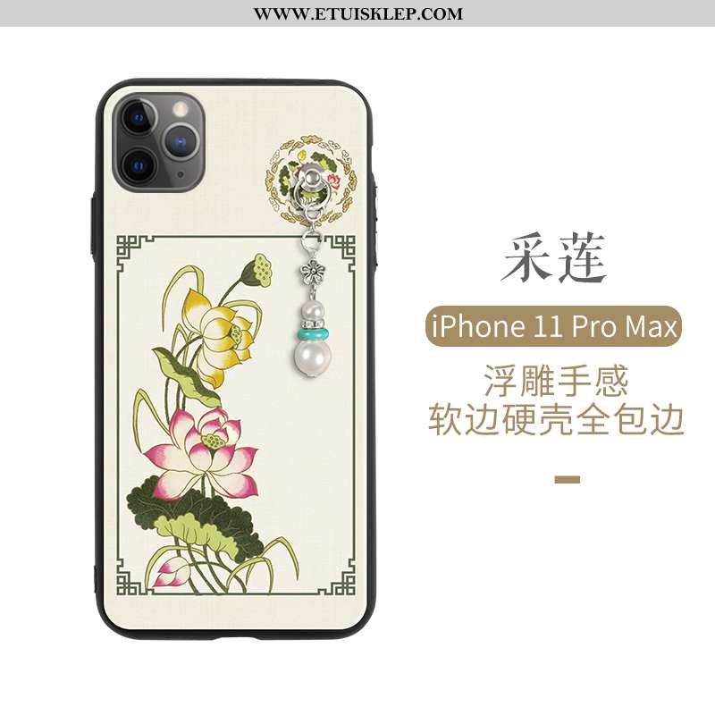 Obudowa iPhone 11 Pro Cienkie Wiatr Chiński Styl Super Trendy Futerał Telefon Komórkowy Tanie