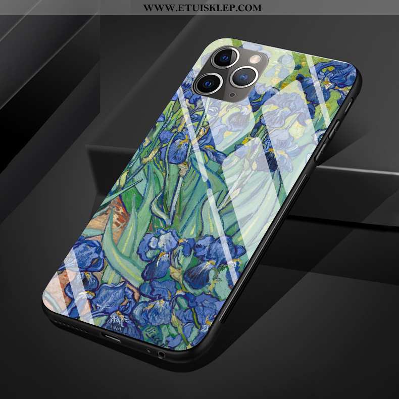 Obudowa iPhone 11 Pro Max Szkło Wiatr Ochraniacz Wysoki Niebieski Telefon Komórkowy Obraz Olejny Onl