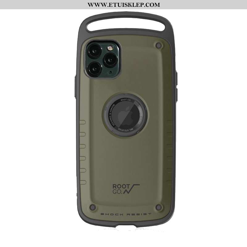 Obudowa iPhone 11 Pro Miękki Etui Trendy Telefon Komórkowy Zielony Outdoor Anti-fall Tanie